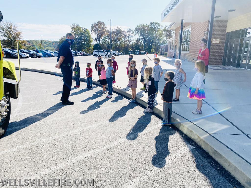 Fire Prevention Day 2020 at Wellsville Elementary School